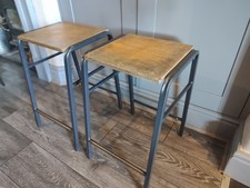 2 x Vintage Stacking School