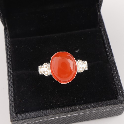 Carnelian gemstone 925 - carnelian,