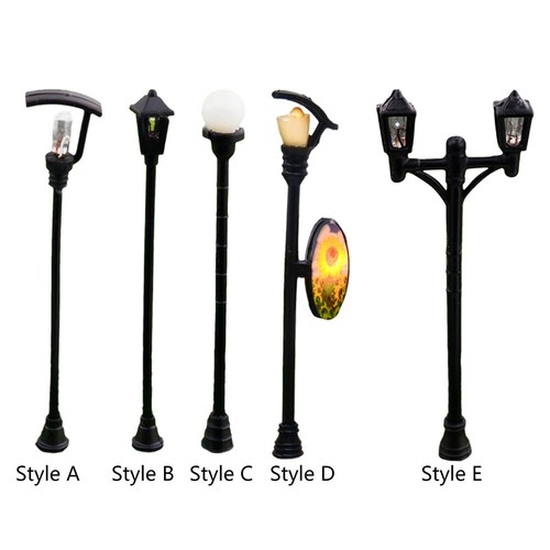 Pieces model train lamp - pieces,