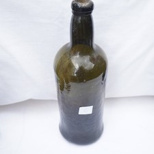 Antique 19th Century Glass Beer Wine Bottle Bottles Regency Period
