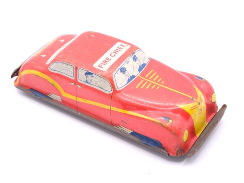 Vintage tin plate litho toy - tin,