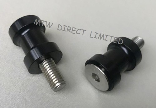 Pair black paddock stand - pair, r&g