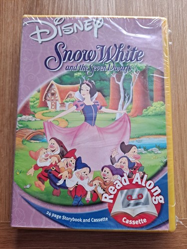 Disney snow white 7 dwarfs - white, &