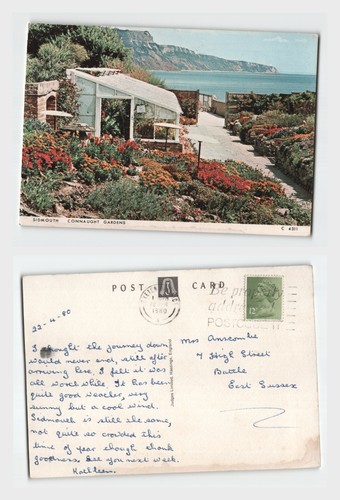 Vintage postcard sidmouth - postcard,