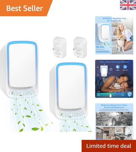 Portable quiet ionizer pack - portable,