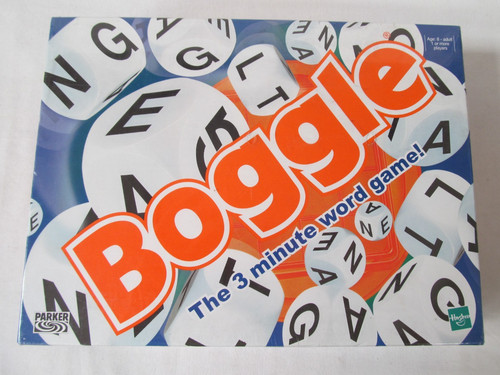 Boggle the minute word game - the,