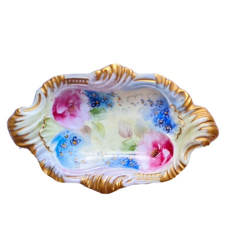 Vintage trinket soap dish - vintage,