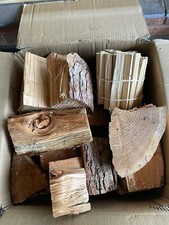 Seasoned logs, firewood and kindling starting wood