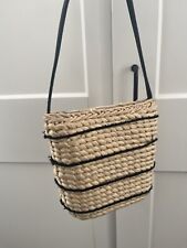 Zara Mini Straw Crossbody Bag