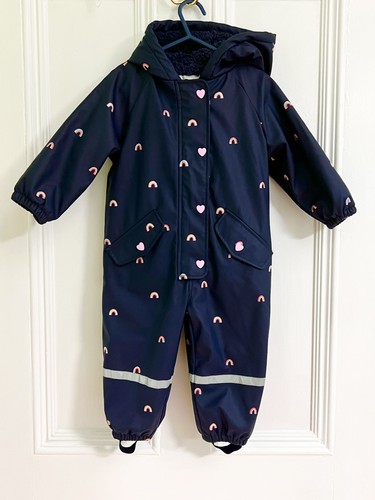 Girls waterproof fleece - waterproof, fleece-lined