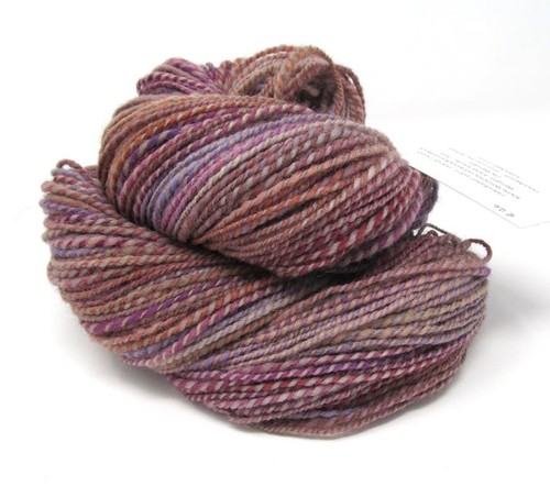 Handspun yarn hand dyed - handspun,
