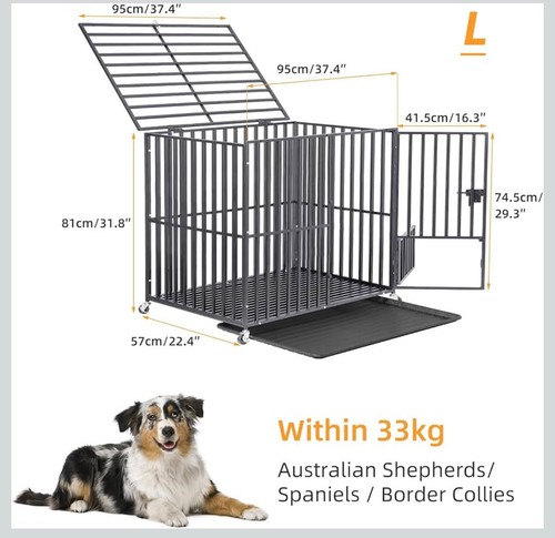 Large pet dog cage square - dog,