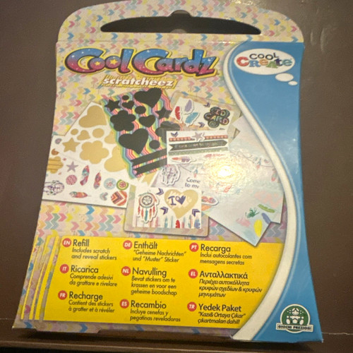 Cool cardz scratcheez refill - cardz,