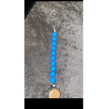 Handmade beaded dummy - dummy, clip