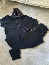 The Duffer Of St George Black Tracksuit Size S great condition