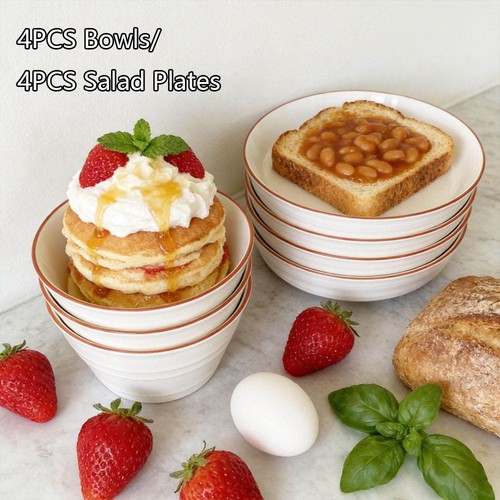 4pcs dinner set - set, bowl