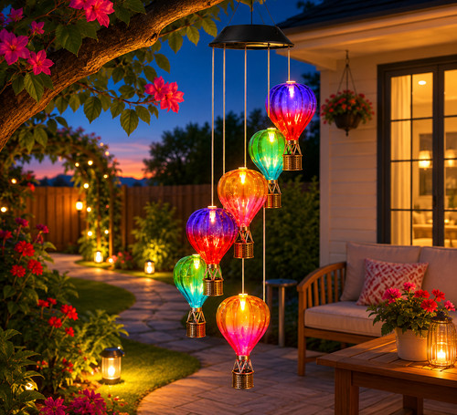Firefly solar light hot air - solar,