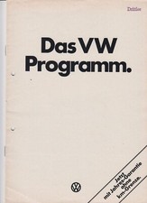 VW Volkswagen Programme