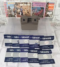 Vintage Beige View-Master Viewer With Job Lot Of Reels E2