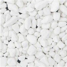 Long rake spar white - white, pebbles