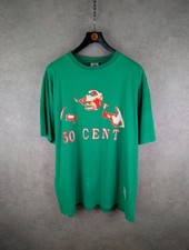 G-Unit T-Shirt Mens 3XL XXXL Green Shirt Sleeve 50 Cent
