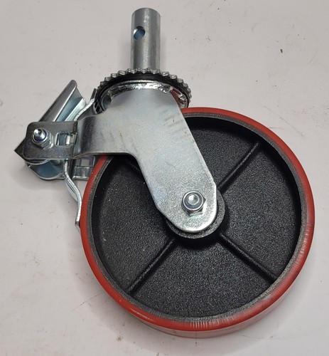 Scaffold caster 2 red - x,