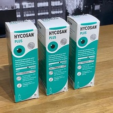 3x Hycosan Plus Eye Drops