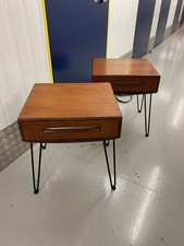Pair of Mid Century Teak