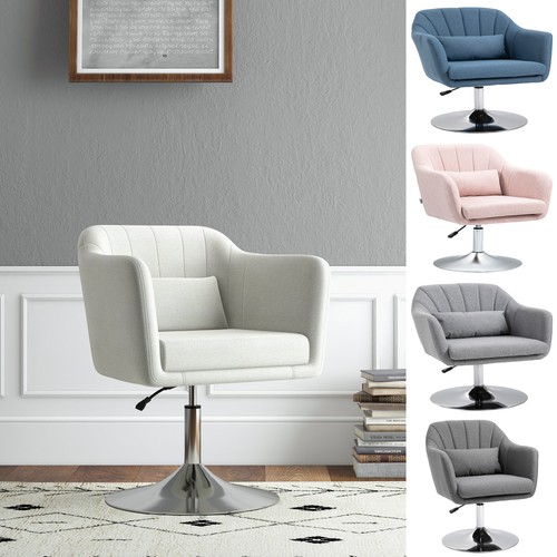 Stylish retro linen swivel - stylish,