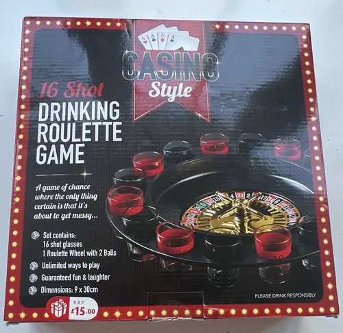 Casino style roulette drinking - style,