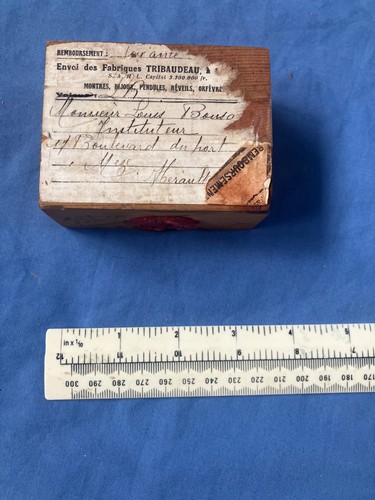 Vintage french watch case - french,