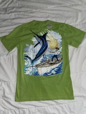 Guy Harvey Men Fish and Boat