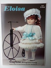 Craftime - Dolls Clothes Knitting Pattern - Eloisa