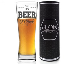 It's BEER O'Clock Pint Glass -