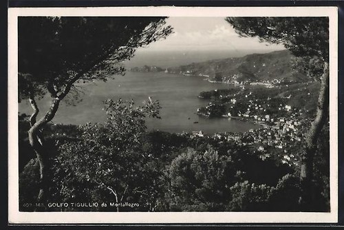 Postcard montallegro golfo - postcard, montallegro/golfo