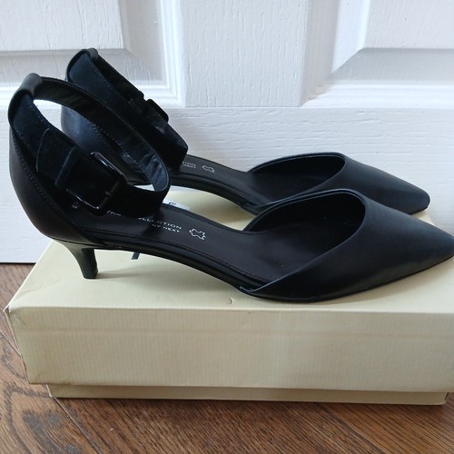 Next ladies leather kitten - leather,
