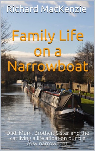 Family life narrowboat - family, on