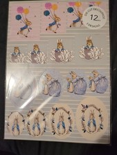 Peter Rabbit Die Cut Decoupage