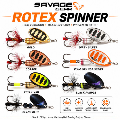 Savage gear rotex spinner - savage,