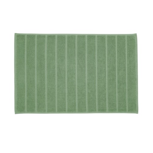 Olive green christy bath mat - bath,