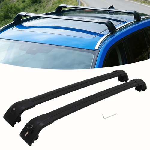 Lockable roof rail - 2x, racks