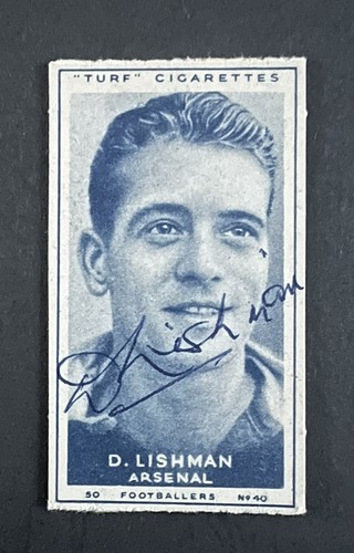 Doug lishman arsenal 1948 - doug, 1948/56