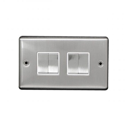 Brushed stainless steel light - stainless,