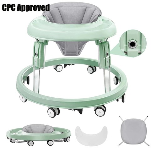 Foldable baby walker one click - baby, one-click