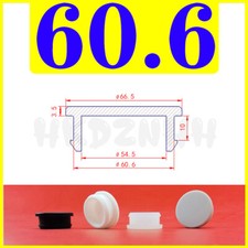 2.5-60.6mm Snap-On Hole Plug Bung Black Silicone Rubber Blanking End Cap Stopper