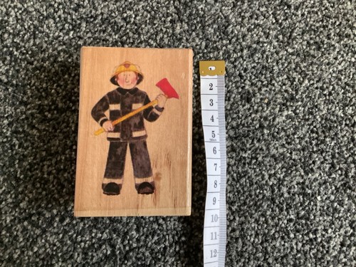 Wooden rubber stamp - stamp,