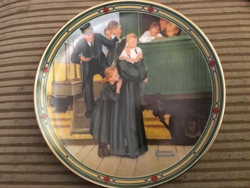 Collectors plate norman - by,