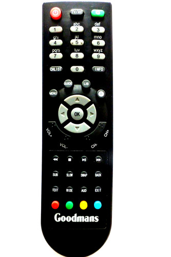 Goodmans freeview box - goodmans, remote