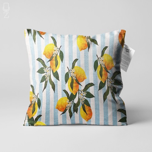 Cushion cover with - cover, &