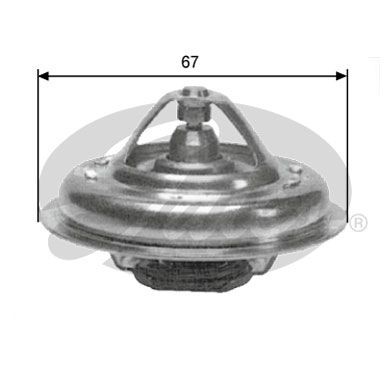 Gates thermostat for - for, citroen